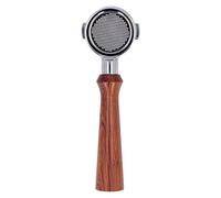 KIMISS Portafiltro No Presurizado de 51 Mm, ECO310 de Acero Inoxidable, de café de Doble Oreja para S (#13)