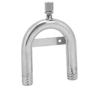 KIMISS Prevención de Sifón Válvula de Bucle de Ventilación de Acero Inoxidable 316, Antisifón de 25mm, para Inodoro de Yate, RV Marino, Alta Durabilidad