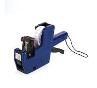KIMISS Price Maker Preisauszeichnung Etiquetadora Mx-5500 Pistola de Etiquetas de Precios de 8 Dígitos Herramienta Minorista Incluye Etiquetas y Recarga de Tinta (Blue)