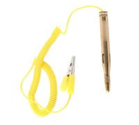 KIMISS Probador de Circuito de de 6V, 12V, 24V, Bolígrafo de Prueba de Voltaje de Bombilla con Lámpara Luminiscente de Dos y Cable en Espiral