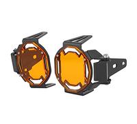 KIMISS - Protección antiniebla para motocicleta, protección antiniebla de motocicleta, funda protectora de lámpara LED adecuada para R1200GS/R1250GS Adventure LC Etc.(naranja)