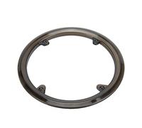 KIMISS Protector de Piñón de Bicicleta, con 4 Agujeros de Plástico para Bicicleta, Cubierta de Cadena de Manivela de Bicicleta, Protector de Rueda de Cadena de Bicicleta para Niños, Negro