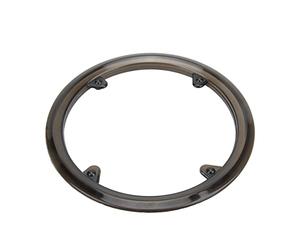 KIMISS Protector de Piñón de Bicicleta, con 4 Agujeros de Plástico para Bicicleta, Cubierta de Cadena de Manivela de Bicicleta, Protector de Rueda de Cadena de Bicicleta para Niños, Negro