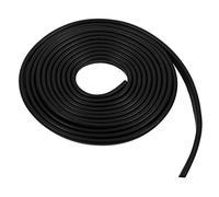 KIMISS Protector de Borde para Puertas de Coche, 300 cm Negro, Tira de Goma antiarañazos, moldura para Proteger el Marco del vehículo, Ajuste Universal