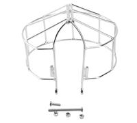 KIMISS Protector de Seguridad para Hélices Fueraborda Jaula de Seguridad para Hélices Protector de Hélice Marina Red Protectora Sólida de 5 Mm Pulida de Acero Inoxidable 304 con