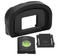 KIMISS Protector de Visor de Repuesto para Ocular de Cámara de Diseño Largo y Suave para -1D X con Nivel de Zapata de Cámara y Cubierta - Forma de Ojo Original