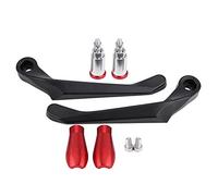 KIMISS Protector para manetas de moto, freno y embrague, 22mm, rojo, seguridad anticontacto