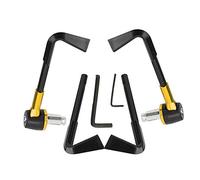 KIMISS Protector para manillar de moto, guarda para maneta de freno, accesorio en oro, compatible con múltiples modelos