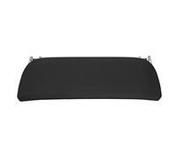 KIMISS Protectores de Respaldo de Asiento, Cubierta de Moldura de Panel Trasero de Asiento, Accesorio de Cuero Artificial Apto para 5 7 Series F07 F10 F11 F18 F01(Negro)
