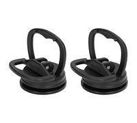 KIMISS Puller de Copa de Succión de 2pcs: Levantador de Succión de Hebilla de una Mano para Vidrio, Baldosas de Cerámica, Removedor de Abolladuras de Automóviles, Herramienta de Desmontaje de (Black)