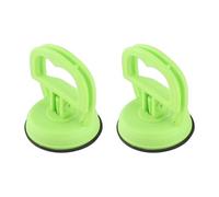 KIMISS Puller de Copa de Succión de 2pcs: Levantador de Succión de Hebilla de una Mano para Vidrio, Baldosas de Cerámica, Removedor de Abolladuras de Automóviles, Herramienta de Desmontaje de (Green)