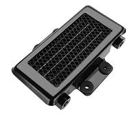 KIMISS Radiador de Aceite para Moto, Enfriador de Aceite Universal de Aluminio 65ml, Compatible con Motocicletas y ATV, Negro