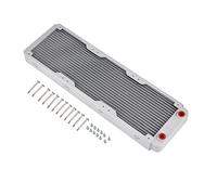 KIMISS Radiador de Aluminio con Disipador de para Refrigeración Liquida de Ordenador (360mm)