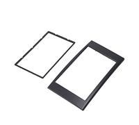 KIMISS Radio de Coche Estéreo Fascia Doble DIN Dash Mount Trim Negro Reemplazo para Mark X 2004-2009 y Reiz 2005-2010 DVD CD Player e
