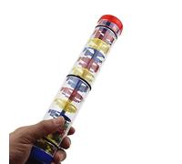 KIMISS Rain Stick Shaker Toy Música Educación Rainmaker Rain Stick para Jardín de Infantes - Agitador de Desarrollo Sensorial - Juguetes y Juegos/Juguetes para Bebés y Niños Pequeños/Sonajeros (3