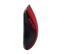 KIMISS Ratón de Juego Inalámbrico de 2.4GHz, Mouse óptico Portátil para Juegos y Uso de PC, dpi Ajustable 2400 (Rojo)