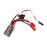 KIMISS RC ESC Bidireccional para Barco de Coche 1/16 1/18 /24 + Controlador de Velocidad Cepillado 30A + Controlador de Velocidad de Doble Vía (sin Freno)
