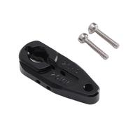 KIMISS Reemplazo de Bocina Servo RC 25T para VP Vanquish 1/10, Brazo de Dirección de Metal para Mayor Estabilidad de Control (Black)