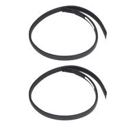 KIMISS Reemplazo de Burlete de Moldura de Goteo de Techo de 2 Piezas para Double Cab 2007-2020 | Apto para Sello 755510C050 y 755520C050.