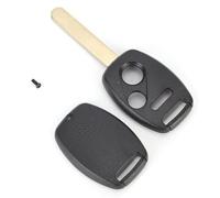 KIMISS Reemplazo de Caparazón de la Llave Casa de Llave de Automóvil ABS de con 2+1 para CRV Pilot Fit 2003 2009 Black