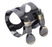 KIMISS Reemplazo de Clamp/Holder de Boquilla para Clarinete - Clamp/Holder de Fijación de Caña de Metal para Mejorar la Entonación y la Calidad del Sonido - Accesorio para Instrumentos Musicales