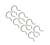 KIMISS Reemplazo de Clamp/Holder de Manivela de Ventana de Ajuste Universal para - 8 Piezas de Enrollador de Ventana 4138439 Clamp/Holder de Manivela de Manija de Puerta de Metal - Clips de