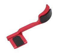 KIMISS Reemplazo de Empuñadura de Metal de Metal Q3 Cámara Hot Hot Saper Support Soporte de Soporte Ergonómico Cubierta de Esponja de Aleación de Aluminio Duradera (Rojo)