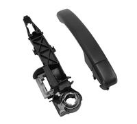 KIMISS Reemplazo de Manija de Puerta Exterior Delantera Derecha para III, Manija de Puerta del Lado del Pasajero Negra Resistente a la Intemperie para B/NV400 2010-2016