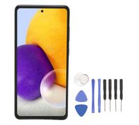 KIMISS Reemplazo de Pantalla del Teléfono del Sensor de Huellas Dactilares A72 6.7 Pulgadas Digitizador de Pantalla LED Orgánico A725 A725M DS - Teléfonos y Accesorios Celulares (Black)
