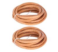 KIMISS Reemplazo Universal de la Correa de Transmisión de Cuero de la Máquina de Coser para el Hogar con Crochet - Piezas de Pedal - Correa de Máquina de Coser de Cuero de Vaca de Calidad para Uso