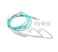 KIMISS Reescrito Auriculares Binaurales de Tubo de Aire de Alto Rendimiento, Ergonómicos, sin Radiación, Reducción de Ruido, Auriculares Portátiles de 3,5 Mm para Computadora Portátil, Tableta con