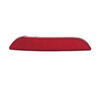 KIMISS Reflector del Parachoques Trasero Cubierta Roja Clip Moldura de Una Pieza Resistencia Al Amarilleo con ABS PMMA para Hatchback MK3 2009-2012 (Derecha 265605789R)
