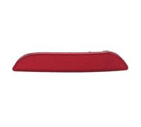 KIMISS Reflector del Parachoques Trasero Cubierta Roja Clip Moldura de Una Pieza Resistencia Al Amarilleo con ABS PMMA para Hatchback MK3 2009-2012 (Izquierdo 265659650R)