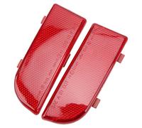 KIMISS Reflector Trasero Vito, 1 par de Reflectores de Parachoques Trasero 6398260440, Repuesto de Reflector de Luz de Parachoques Trasero Izquierdo Derecho Rojo para Vito W639 2003-2015