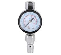 KIMISS Regulador de aire de pistola de pulverización ajustable Mini con indicador de presión Control de diafragma Regulador de válvula de ajuste de aire de pintura automática