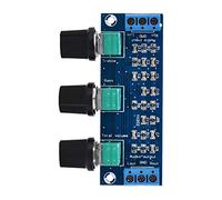 KIMISS Regulador de Control de Volumen Pasivo Premium YX202, Sintonización Pasiva, Placa de Ajuste de Altos y Graves Atenuados, Ajuste de Nivel de Línea