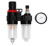 KIMISS Regulador de Filtro de Aire Comprimido Lubricador Combo Regulador de Filtro de Aire FRL Combo AFC 2000 G1 4 0 a 1MPa Separador de Trampa de Aceite de Agua con Bloqueo Autom