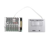 KIMISS Regulador de Voltaje Digital de 4000W SCR 0-100% Dimmer de Controlador de Velocidad Ajustable para Electrodomésticos de 220V