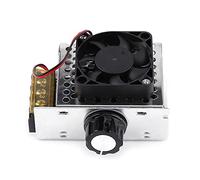 KIMISS Regulador de voltaje SCR 4000W, para control de velocidad de motor y temperatura, dimmer ajustable, compatible con ventiladores, regulador de potencia