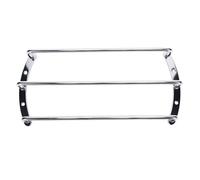 KIMISS Rejilla Metálica para Barra de Coche, Cubierta Protectora para Parrilla de Altavoz Subwoofer Chapada con Construcción a Prueba de óxido para Instalación de Reemplazo Directo (10 Pulgadas)