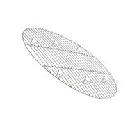 KIMISS Rejilla para Cocinar Al Versátil, Rejilla para Enfriar Redonda de Acero Inoxidable de 10,2 Pulgadas, Perfecta para Hornear y Asar a la Parrilla