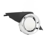 KIMISS Rejilla para Luces antiniebla del Parachoques Delantero, para Modelos 207 Sport 2006-2009, Marco Cromado, Soporte y Cubierta de luz antiniebla