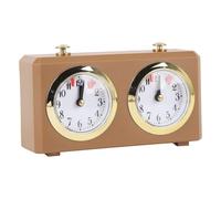 KIMISS Reloj de Ajedrez Mecánico Vintage con Esferas Grandes: Temporizador Analógico de Cuerda para Competiciones de Ajedrez, Go y C Se (#3)