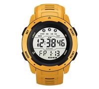 KIMISS Relojes de Deportes Luminosos Militares Digital Sports Watch Multifuncional Wating Running Watch Outdoor - Ropa, Zapatos y Joyas/Hombres/Relojes/Muñecas para la Muñeca (Yellow)