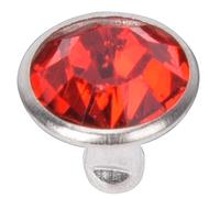 KIMISS Remaches de Diamantes de Imitación de Cristal Coloridos 50 Juegos de Remaches de Diamantes de Imitación Tachuelas de de Cristal Bolsa de Artesanía de Cuero Decoración de Ropa Punk Rock