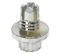 KIMISS Remaches de Rueda, 25 Piezas Remaches de Llanta de Rueda Tuercas de Remaches de Labio para Llantas de Rueda de la Serie AH DS Tapa de Tornillo de Labio Neumático