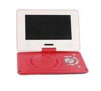 KIMISS Reproductor de DVD Portátil para Automóvil y Viajes: Pantalla Full HD de 12 Pulgadas con Puerto USB para Entretenimiento, Ideal para Viajes por Carretera y Diversión Familiar (Rojo)