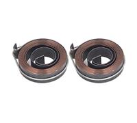 KIMISS Resorte de Retorno de Prensa de Taladro y Resorte en Espiral de Alimentación de Pluma para Taladro de Banco, Doble, 0,8x10, Diámetro Exterior de 37mm, 2 uds.