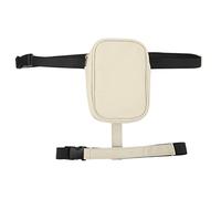 KIMISS Riñonera con Arnés para Muslo para Mujer, Bolso de Pierna de Cuero PU de Gran Capacidad para Actividades Al Aire, Festivales y Uso Diario (Beige)