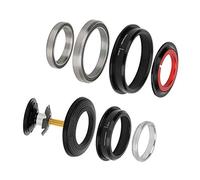 KIMISS Rodamiento de Dirección Cónico para Bicicleta CNC ZS44/ZS56 de Aleación de Aluminio, Duradero y Fácil de Instalar